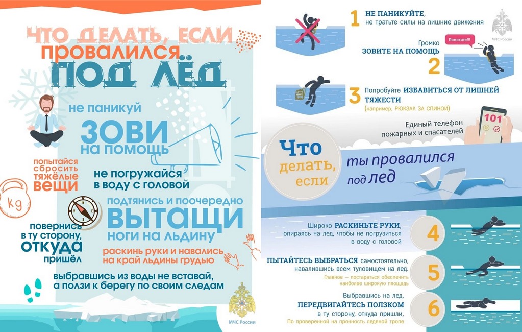 Выходить на тонкий лёд опасно для жизни