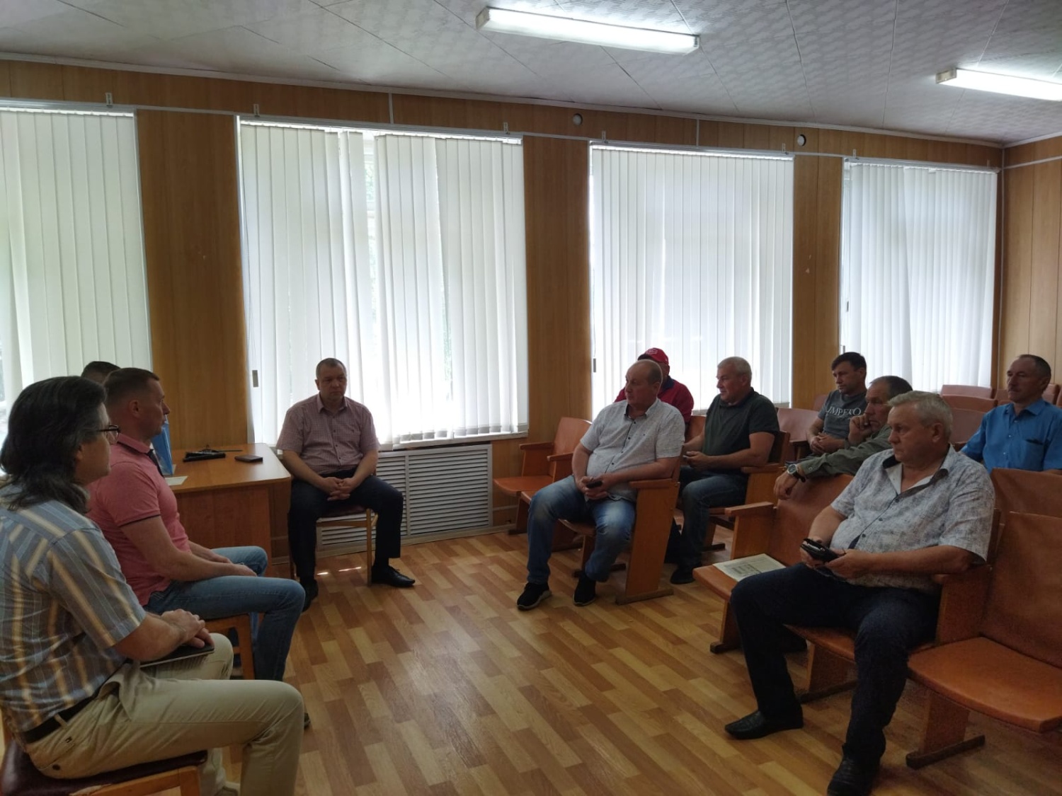 Рабочая встреча по вопросу  сотрудничества в новом уборочном сезоне 2022 года 