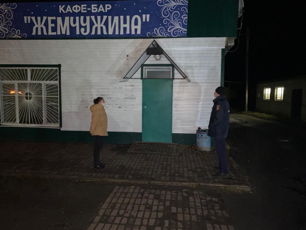 На территории Малосердобинского района продолжается проверка на соблюдение ковид-ограничений
