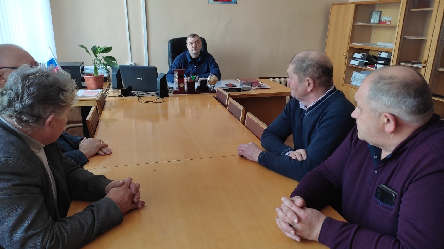 Рабочая встреча с руководителями служб ЖКХ Малосердобинского района