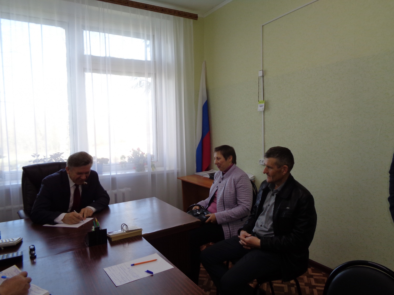 В Липовском сельсовете прием граждан по личным вопросам провел депутат Законодательного Собрания Пензенской области  Николай Васильевич Котов