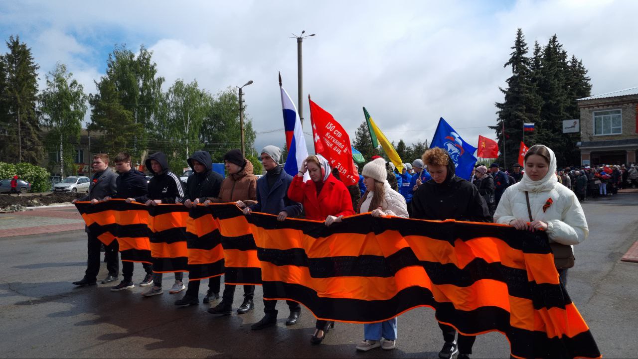 В селе Малая Сердоба состоялся торжественный митинг, посвященный празднованию 79-й годовщины Победы в Великой Отечественной войне