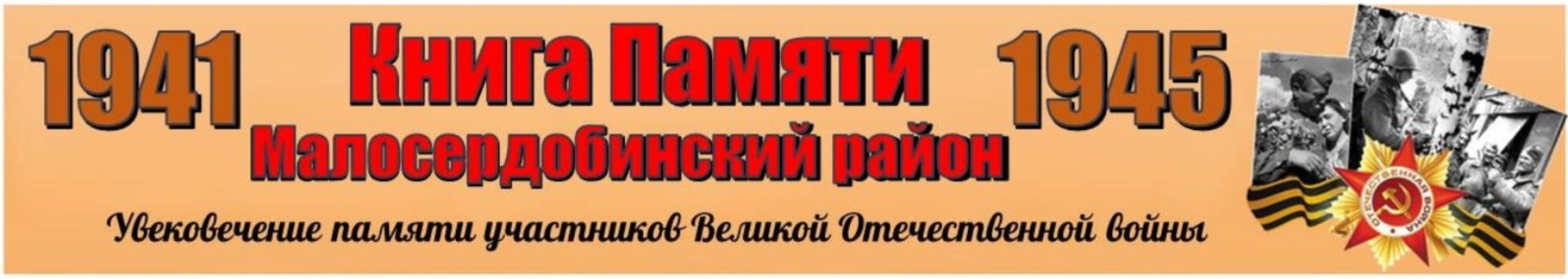 Создаём электронную Книгу Памяти Малосердобинского района 