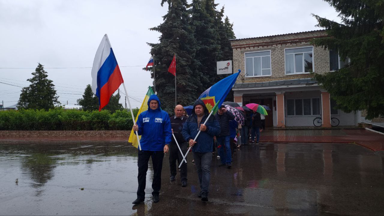 В селе Малая Сердоба состоялся торжественный митинг, посвященный Дню ветеранов боевых действий