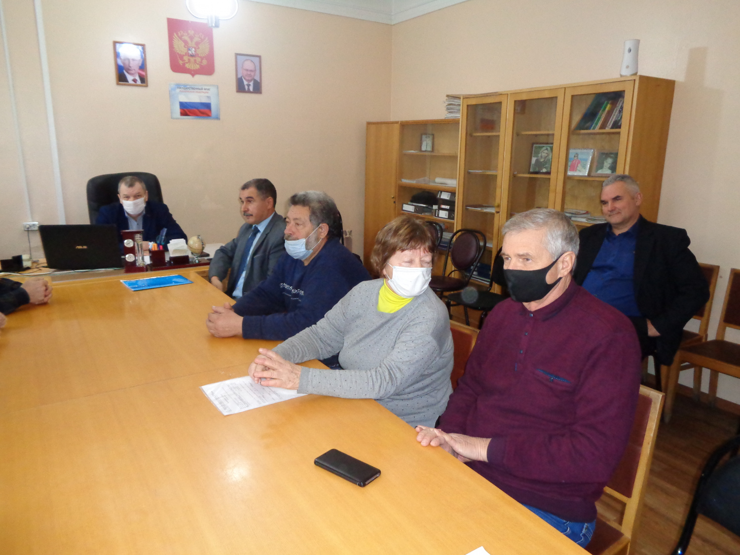 В администрации района прошло рабочее совещание.