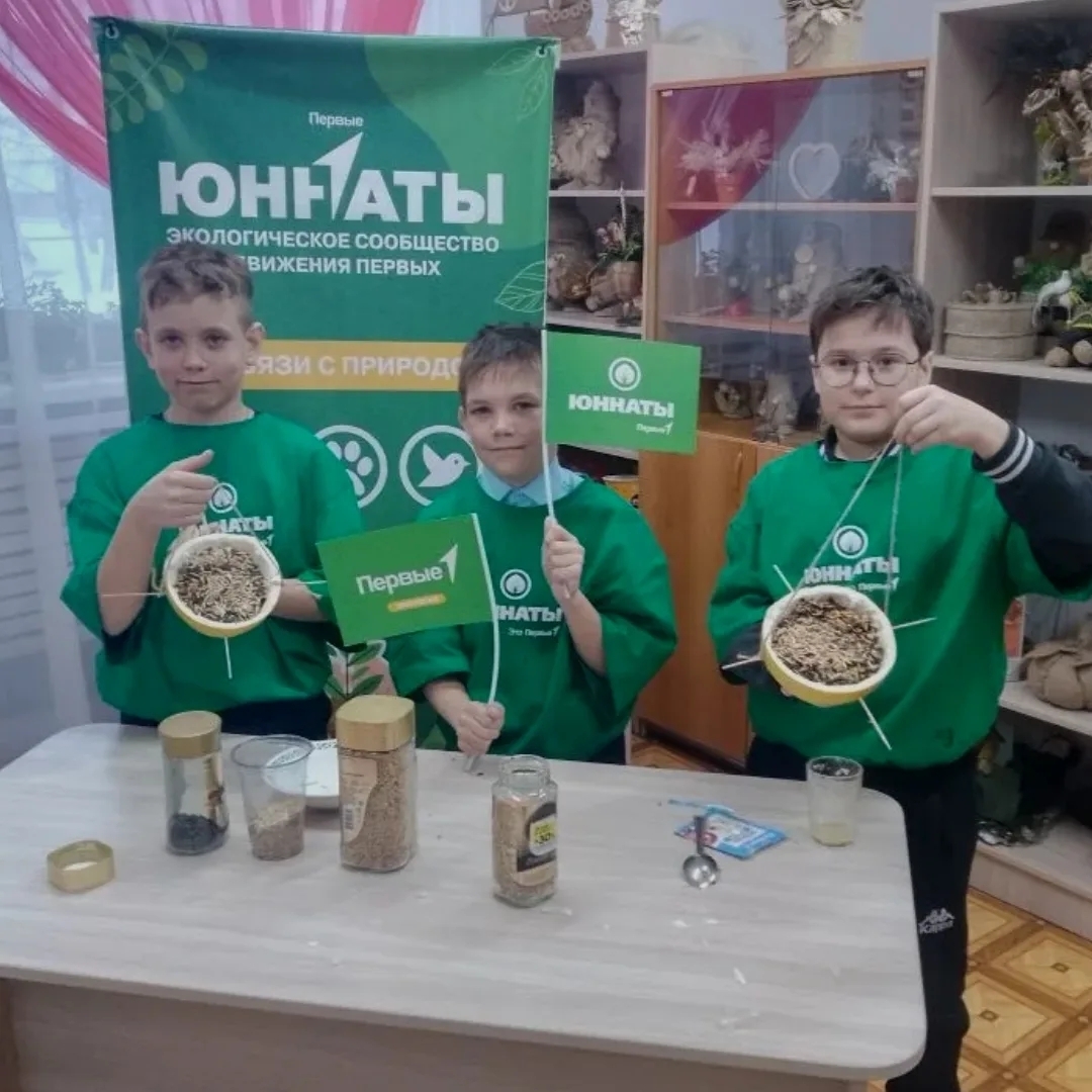 Юннаты заботятся о пернатых друзьях! Юннаты заботятся о пернатых друзьях!