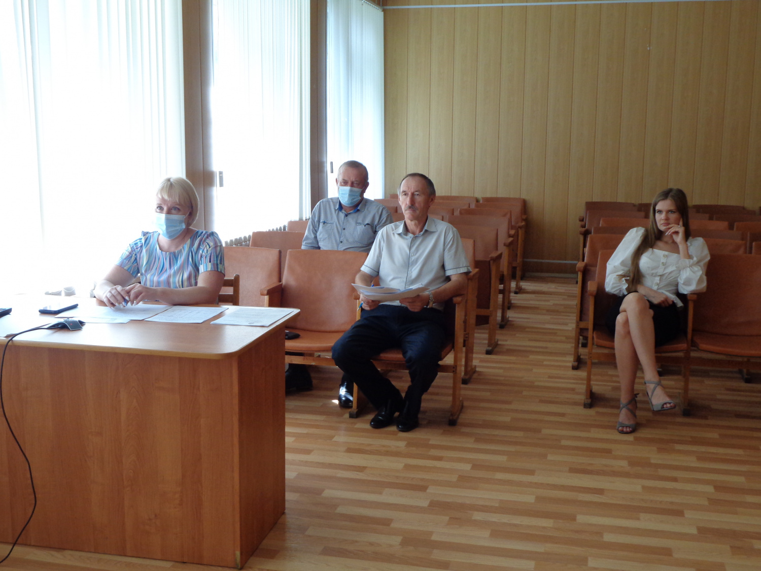 Представители администрации Малосердобинского района приняли участие в совещании  по вопросам уборочной кампании  текущего года в режиме видеоконференсвязи