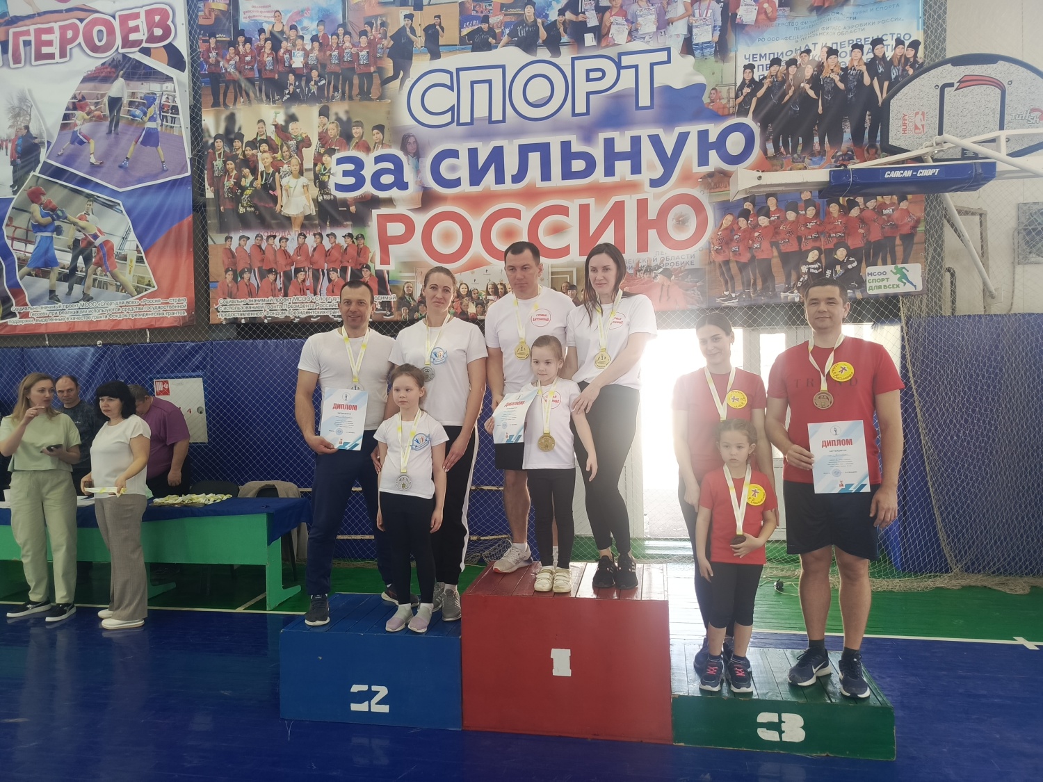 Зональный этап спортивных соревнований «Папа, мама, я – спортивная семья»