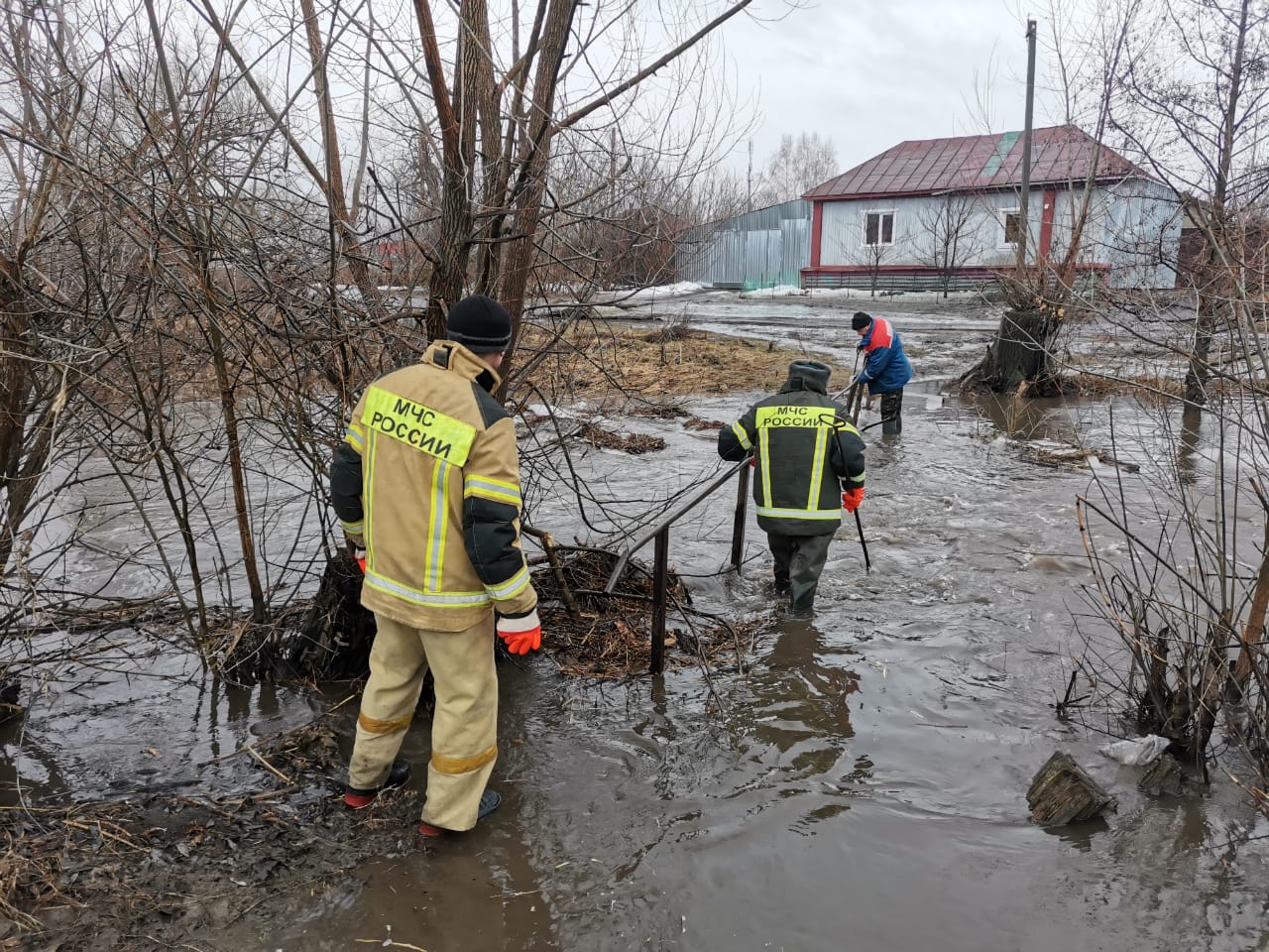 Паводковая ситуация в Малосердобинском районе