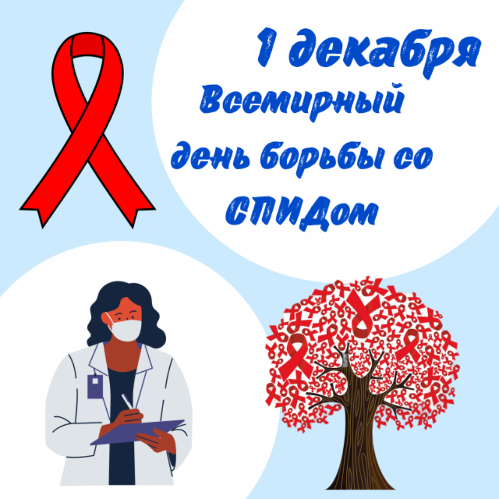 1 декабря – Всемирный день борьбы со СПИДОМ 1 декабря – Всемирный день борьбы со СПИДОМ
