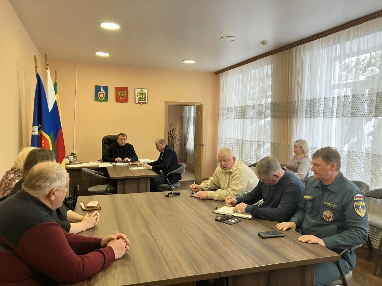 Cостоялось заседание Комиссии по чрезвычайным ситуациям и обеспечению пожарной безопасности