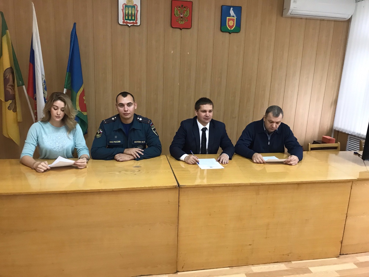 1 этап Всероссийской тренировки по гражданской обороне. 
