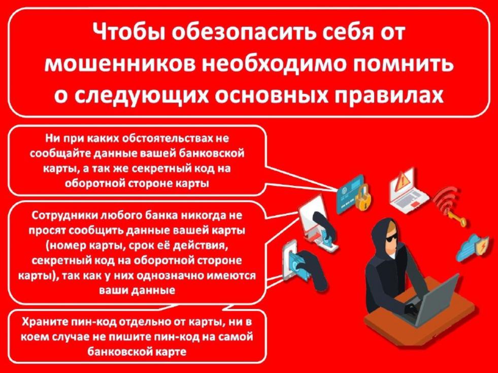 Не поддавайтесь на уловки мошенников! Не поддавайтесь на уловки мошенников!