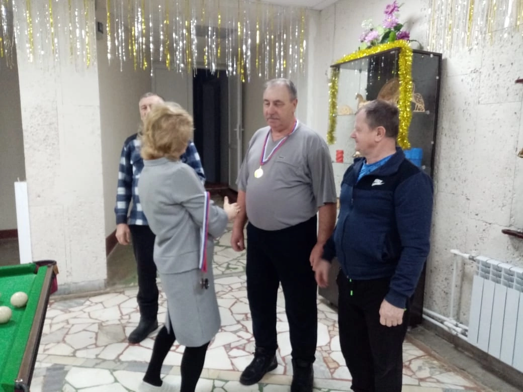 Турнир по русскому бильярду.