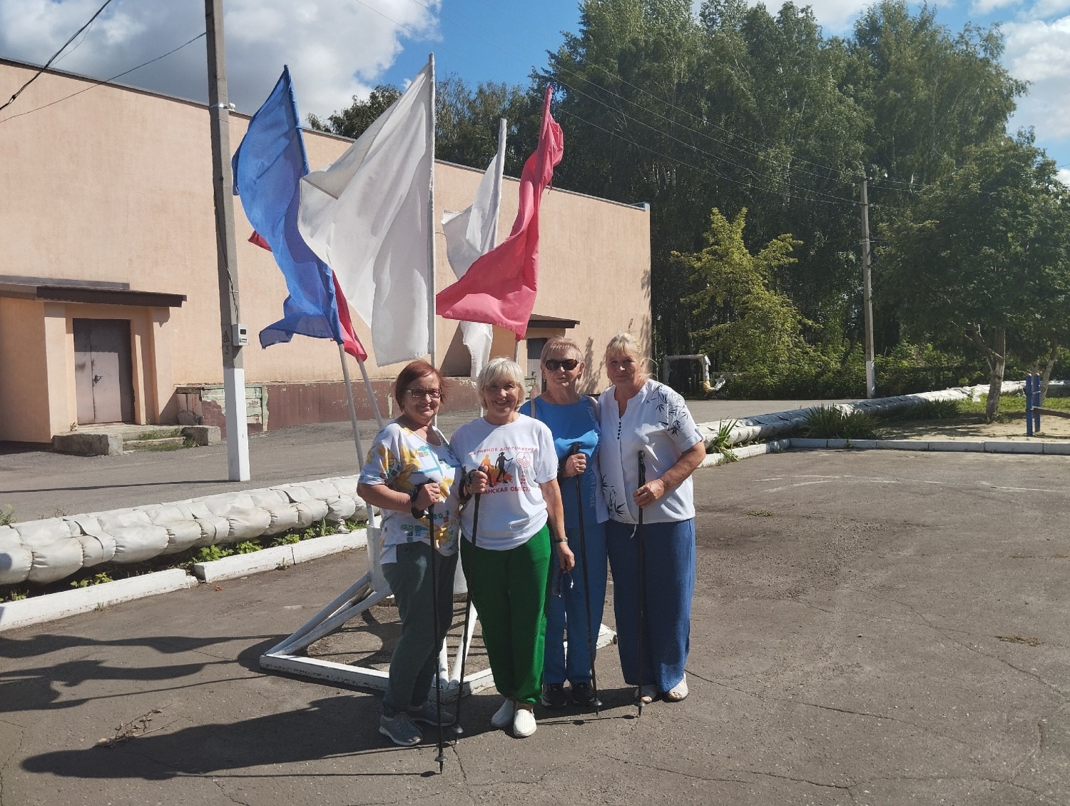 Проходили мероприятия по приему нормативных испытаний ГТО среди лиц старшего возраста