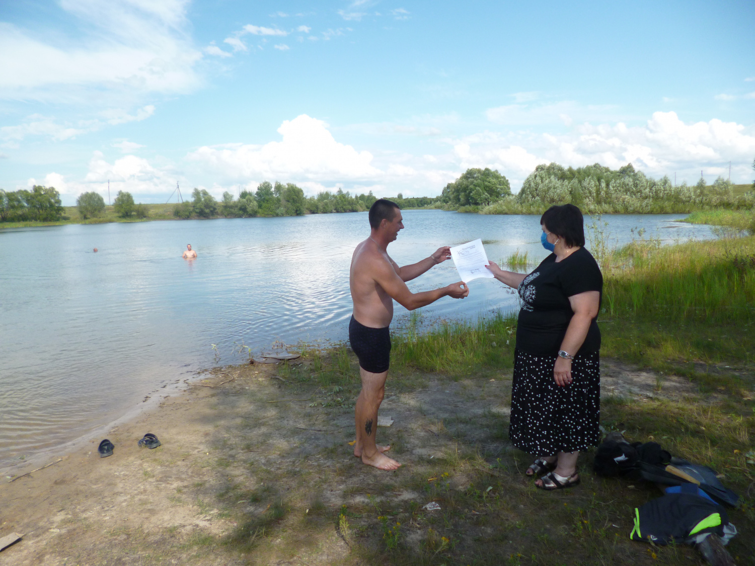 Дежурство на водоёмах