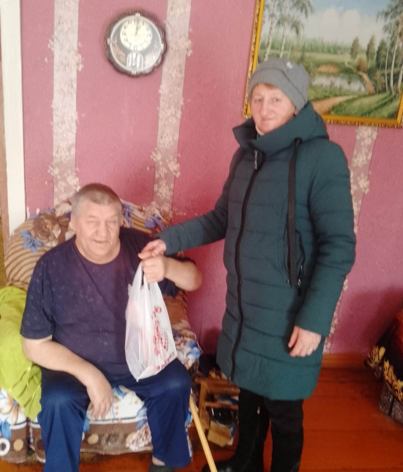 Поздравление на дому юбиляра Поздравление на дому юбиляра