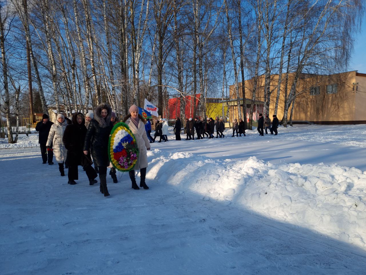 Жители Малосердобинского района почтили память Героев Отечества