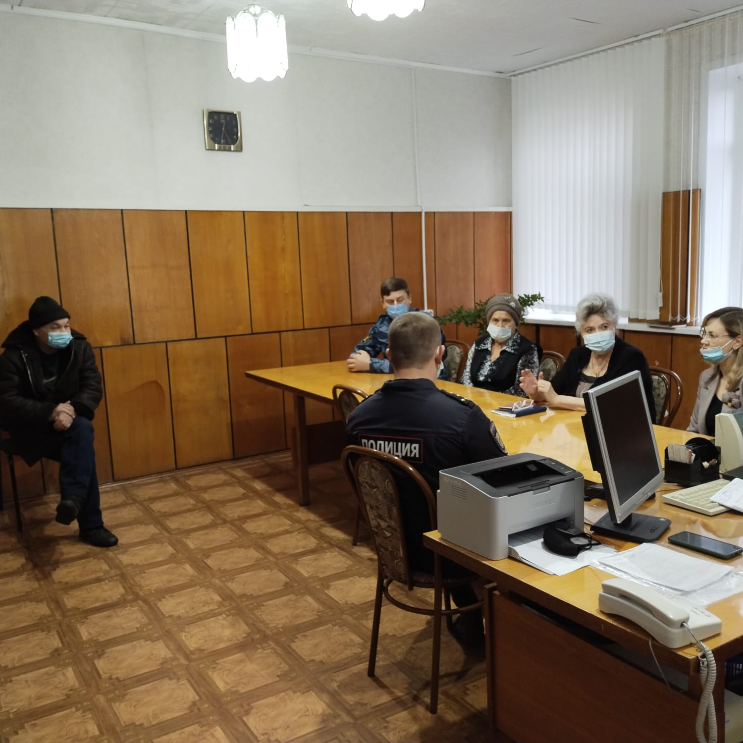 Заседание Совета общественности по профилактике правонарушений Малосердобинского сельсовета