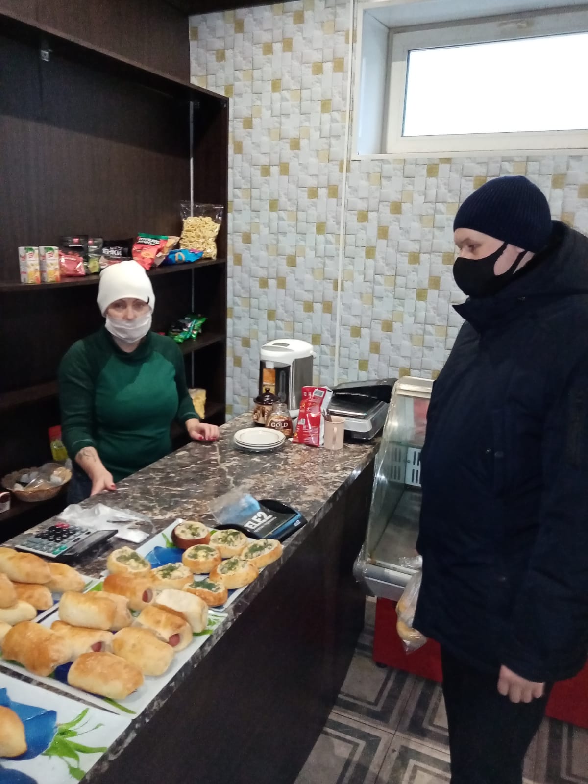 В Малосердобинском районе проведён очередной рейд по соблюдению масочного режима
