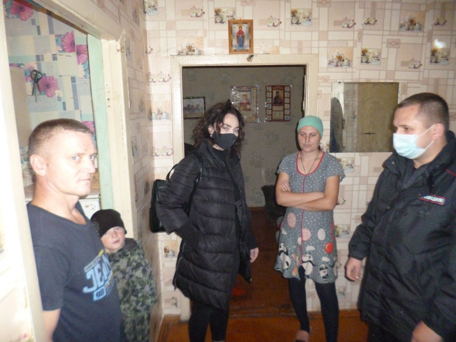 Посещение семей состоящих на различных видах учёта