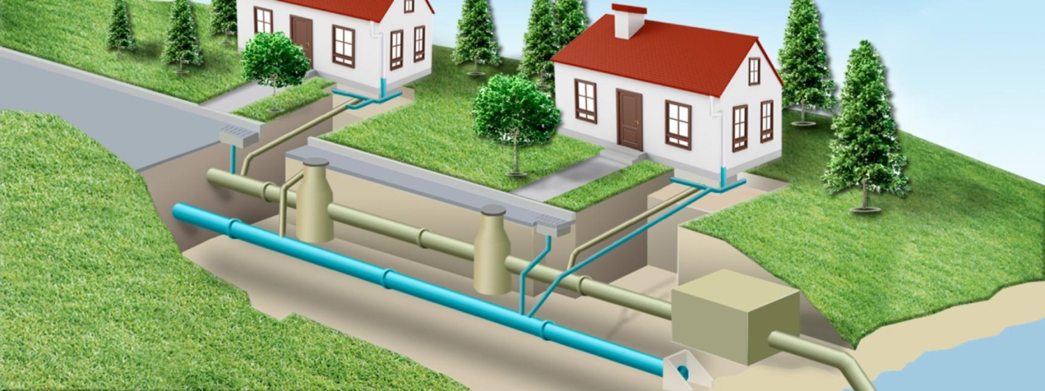 Коммунальные службы района обслуживают сети основного магистрального водопровода, проходящих у домовладений
