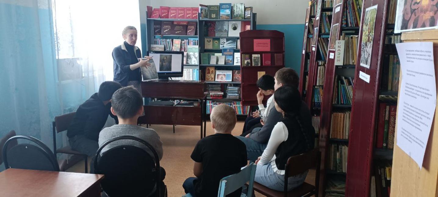 В Ключёвской библиотеке проведена художественно- поэтическая встреча «Врубель и Лермонтов». В Ключёвской библиотеке проведена художественно- поэтическая встреча «Врубель и Лермонтов».