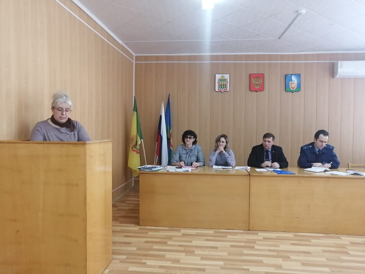 Заседание антинаркотической комиссии Малосердобинского района под председательством главы администрации района Ивана Кирюхина