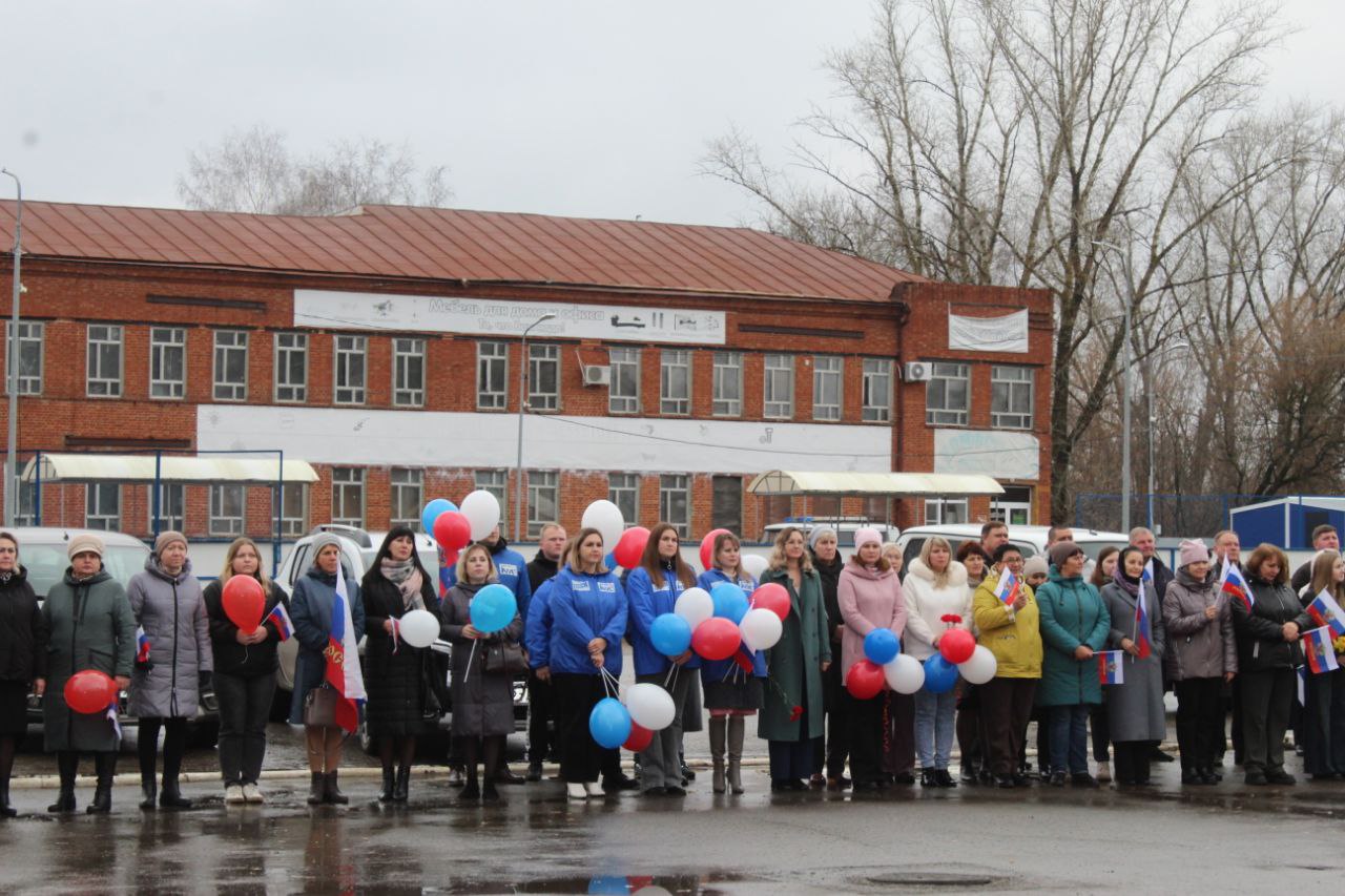 Торжественный митинг, посвященный Дню народного единства, состоялся в  селе Малая Сердоба