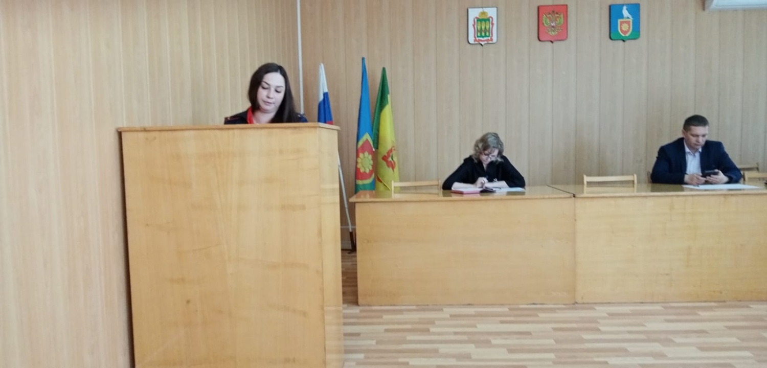        В администрации Малосердобинского района состоялось заседание межведомственной комиссии по профилактике правонарушений 