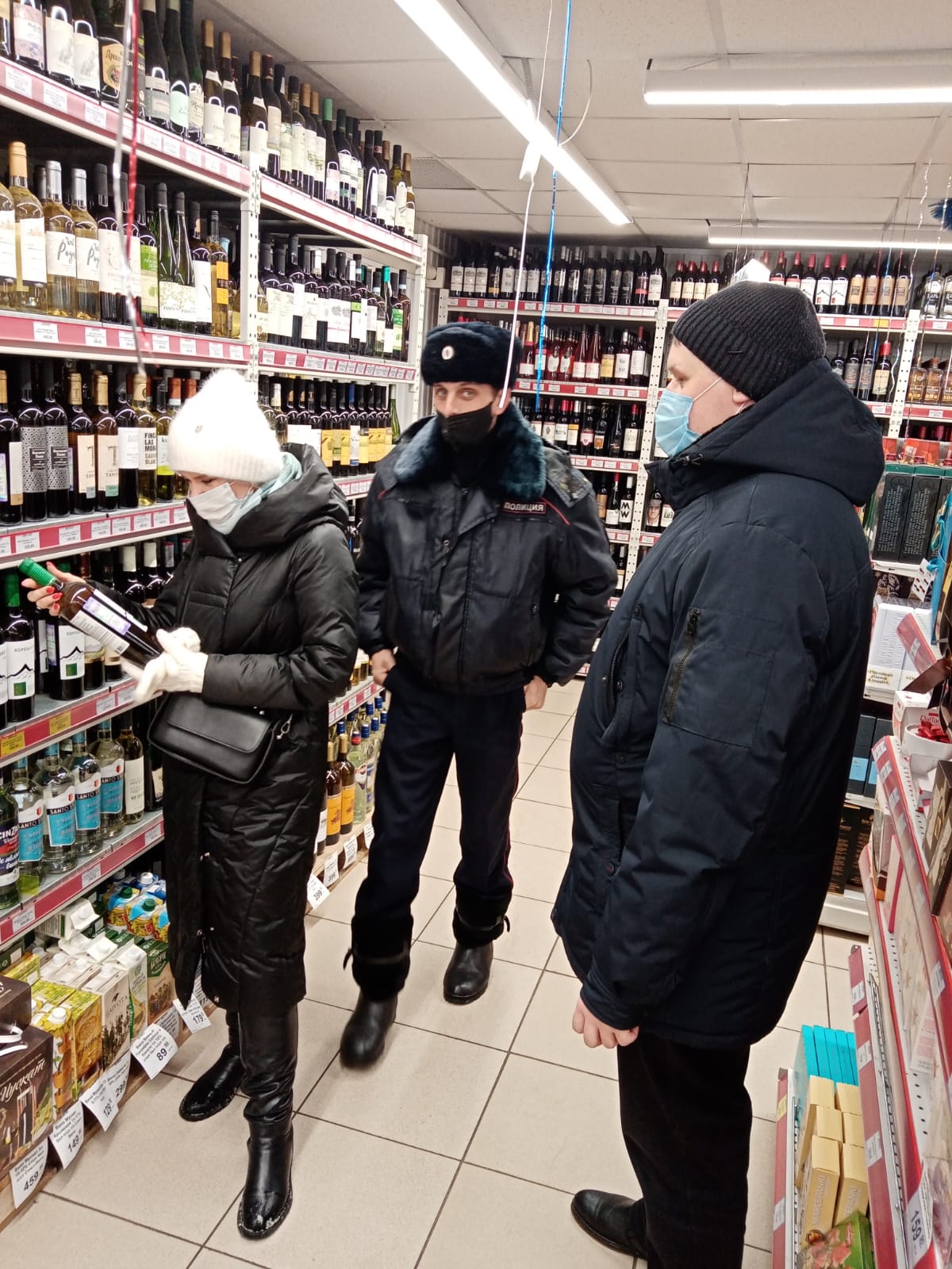 Рейд по торговым предприятиям Малосердобинского района