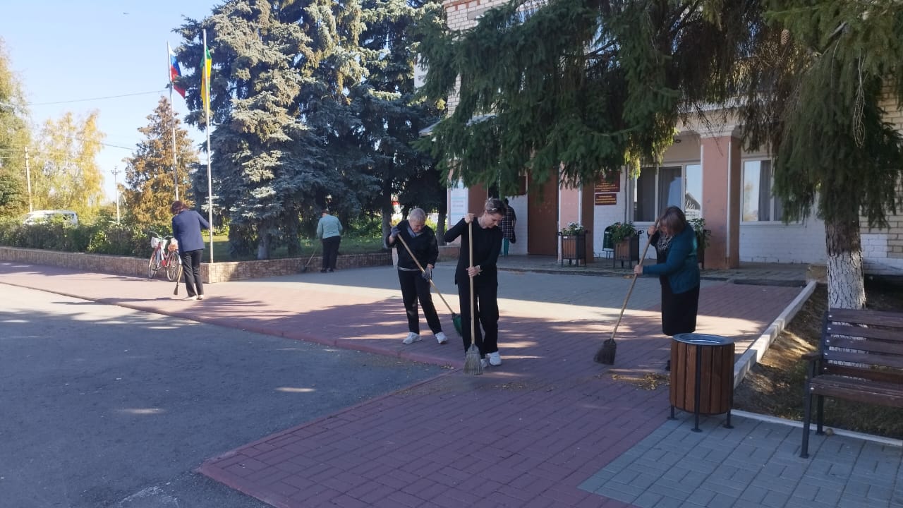 В Малосердобинском районе продолжается реализация мероприятий по благоустройству общественных территорий