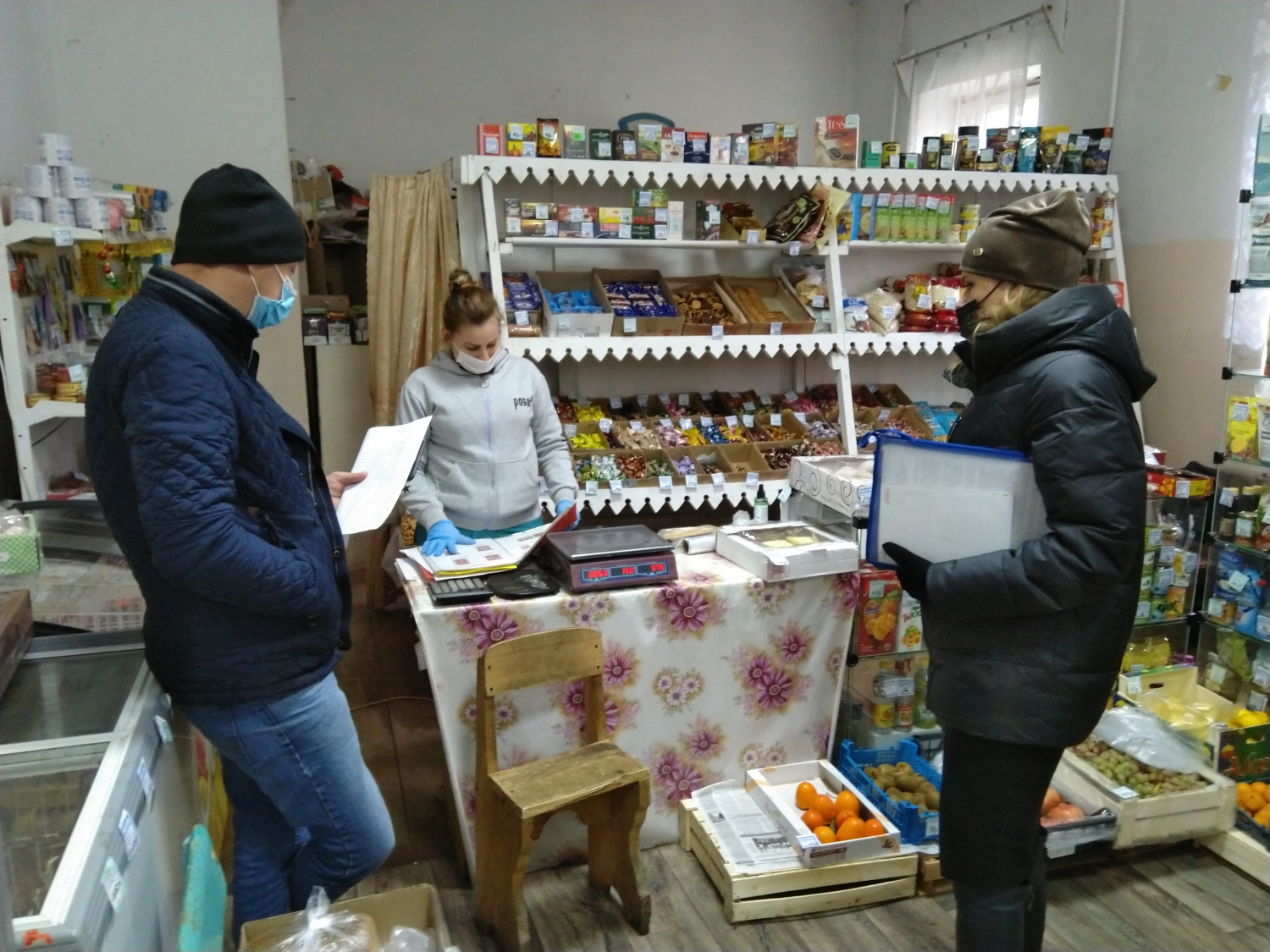 В Малосердобинском районе продолжаются рейды по контролю за соблюдением масочного режима.