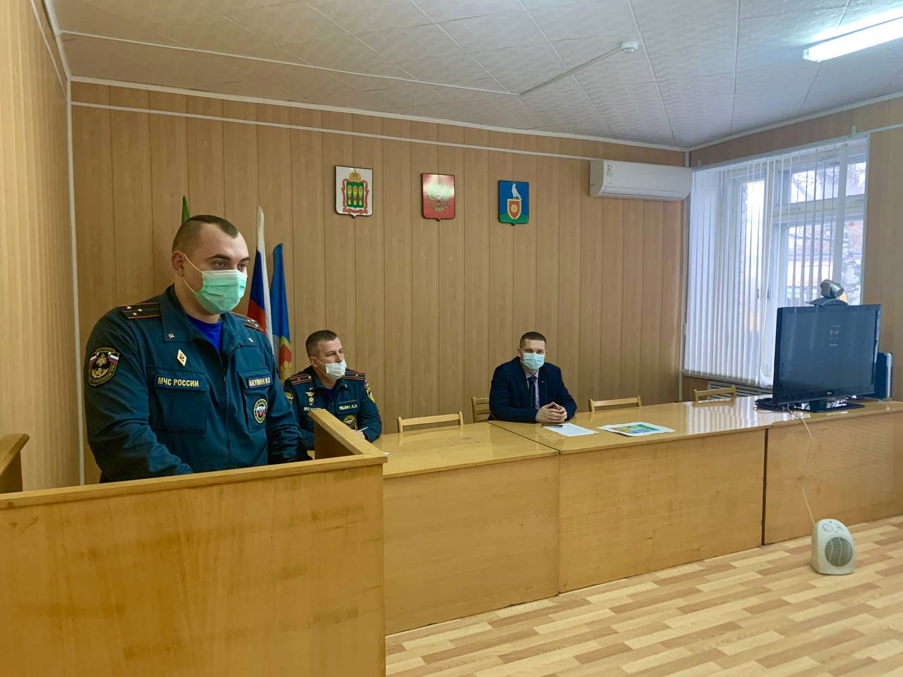 Подведение итогов деятельности в области гражданской обороны, предупреждения и ликвидации чрезвычайных ситуаций ,обеспечения пожарной безопасности и безопасности людей на водных объектах за 2021год.