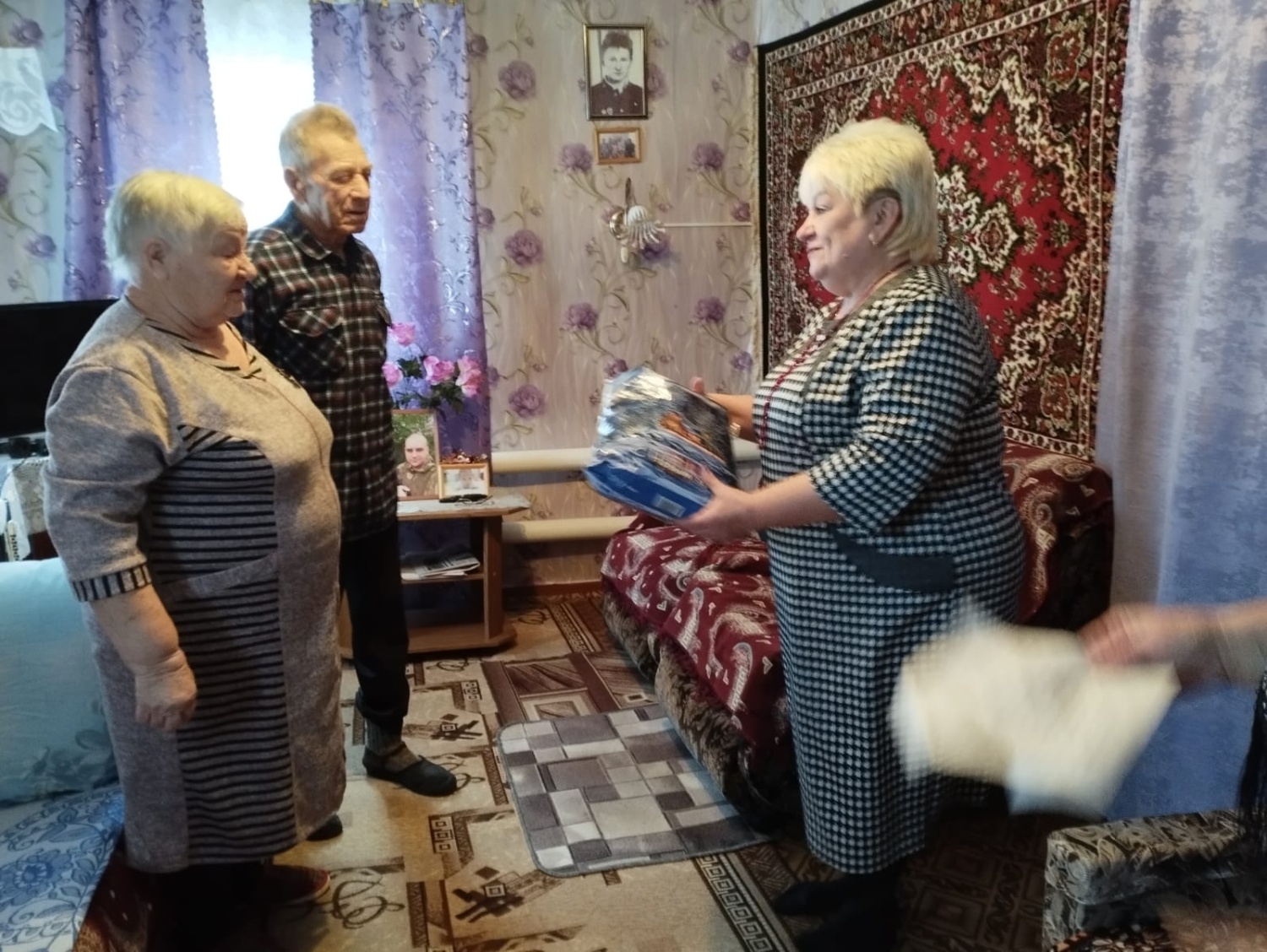 Золотая свадьба семьи Рыбаковых.Семейное счастье:50 лет вместе.