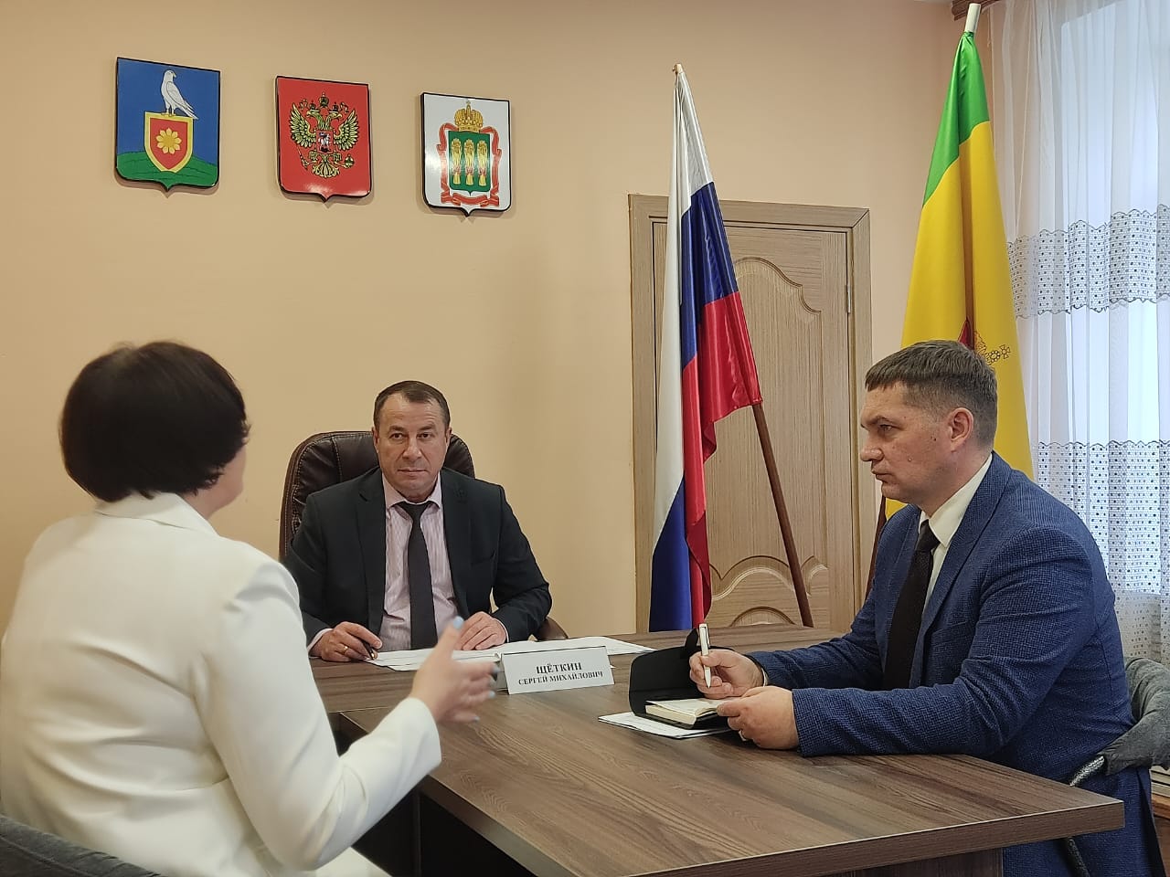 Руководитель приёмной Президента Российской Федерации в Пензенской области - Главный федеральный инспектор по Пензенской области Сергей Щёткин провел приём граждан Руководитель приёмной Президента Российской Федерации в Пензенской области - Главный федеральный инспектор по Пензенской области Сергей Щёткин провел приём граждан