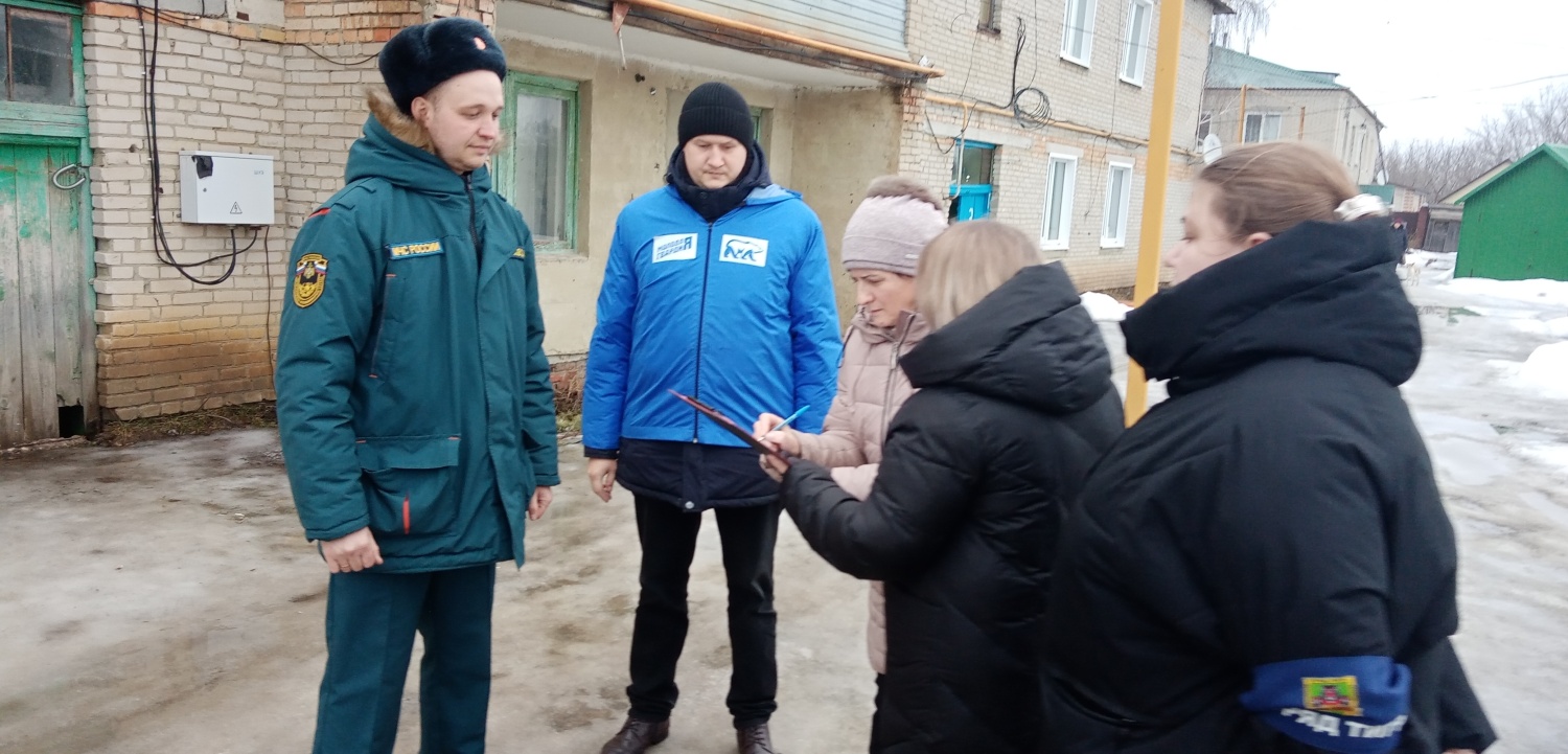 На территории района проходят  профилактические рейды  по пожарной безопасности 