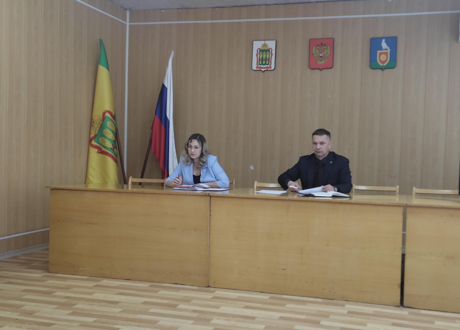 В администрации муниципального района состоялось расширенное совещание под председательством главы района Ивана Алексеевича Кирюхина В администрации муниципального района состоялось расширенное совещание под председательством главы района Ивана Алексеевича Кирюхина