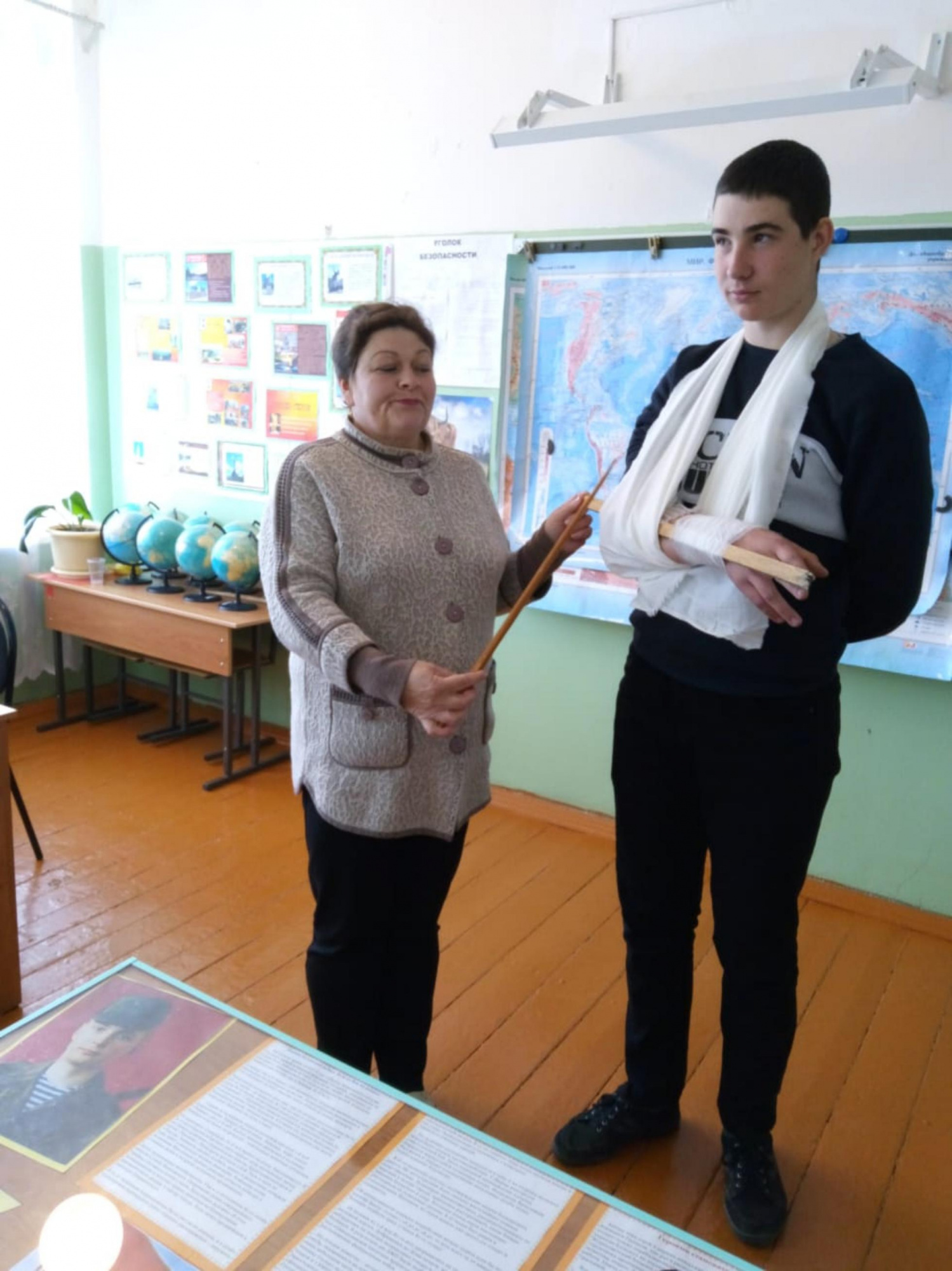 Всероссийский открытый урок по ОБЖ в Малосердобинском районе