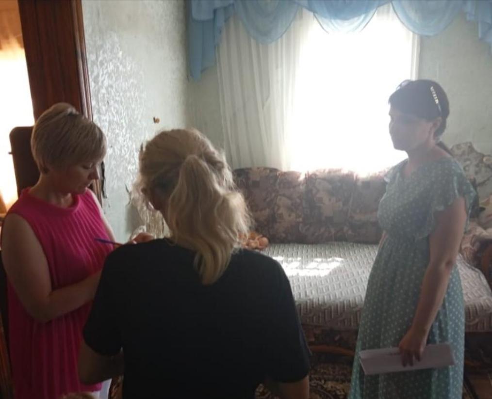 Рейд по проверке готовности детей из семей, находящихся в трудной жизненной ситуации, к школе
