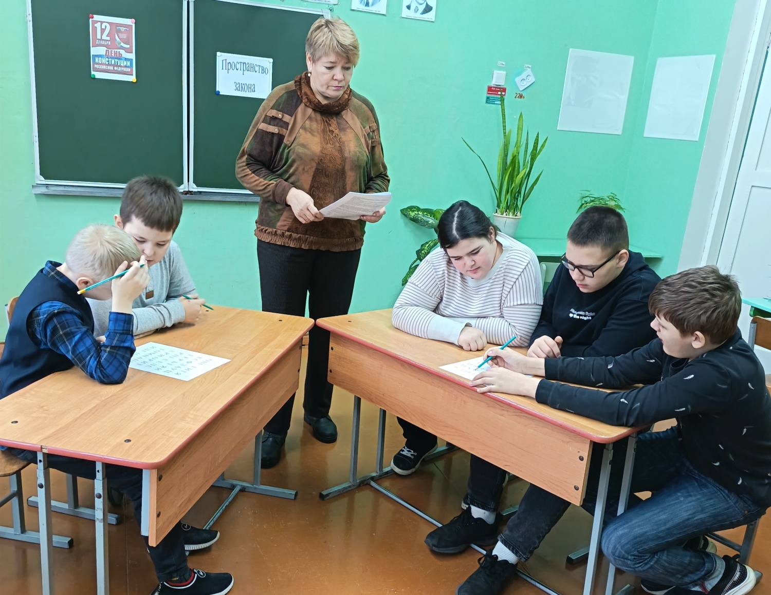 Квест игра «Пространство закона» проведена Чунаковской библиотекой