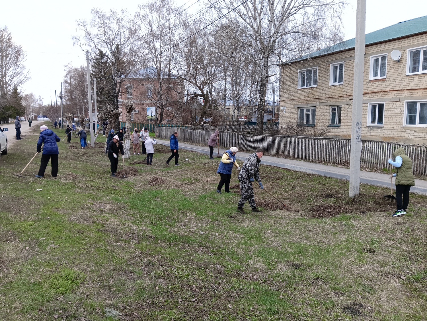 В Малосердобинском районе состоялся субботник