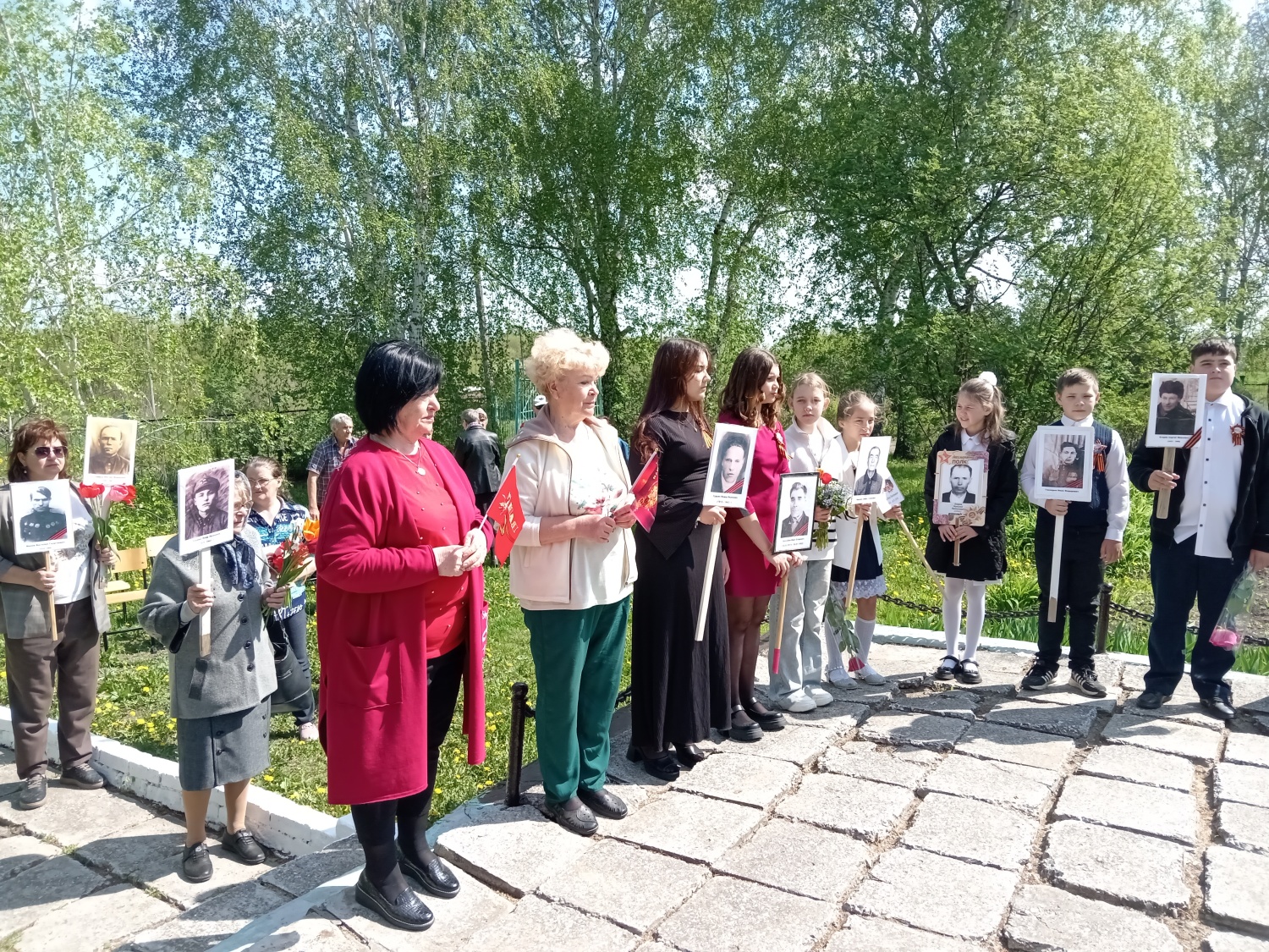                                       Празднование 9 Мая в с.Саполга.
