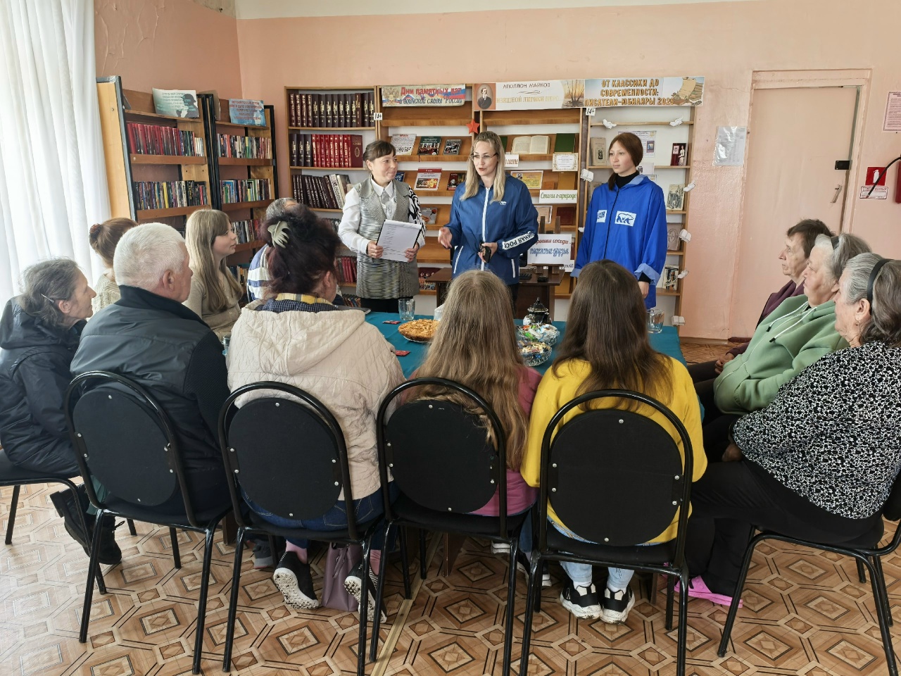 В Малосердобинской центральной районной библиотеке проведены дружеские посиделки «Хорошие соседи - надежные друзья» 
