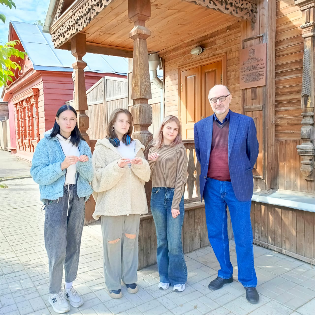 Учащиеся МБОУ СОШ с. Чунаки посетили дом-музей В.О. Ключевского