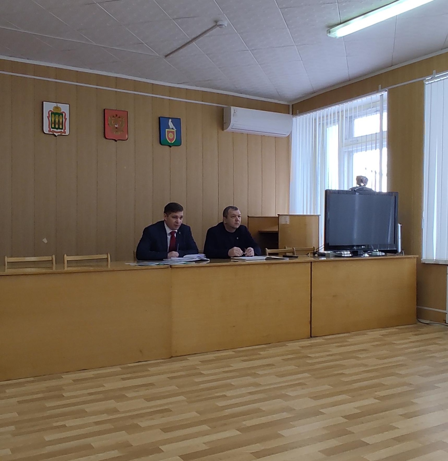  В администрации Малосердобинского района состоялось заседание комиссии по предупреждению и ликвидации чрезвычайных ситуаций и обеспечения пожарной безопасности Малосердобинского 