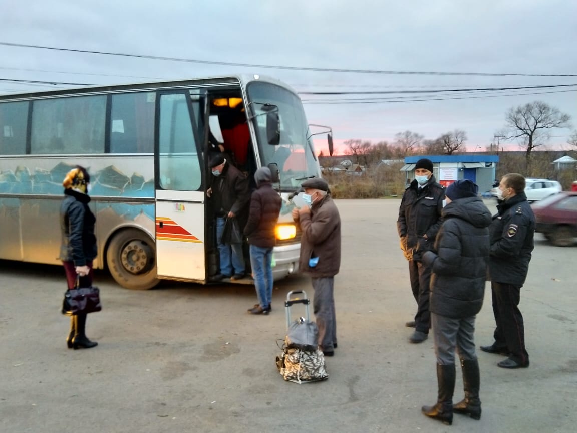   Профилактический рейд  в общественном транспорте.  