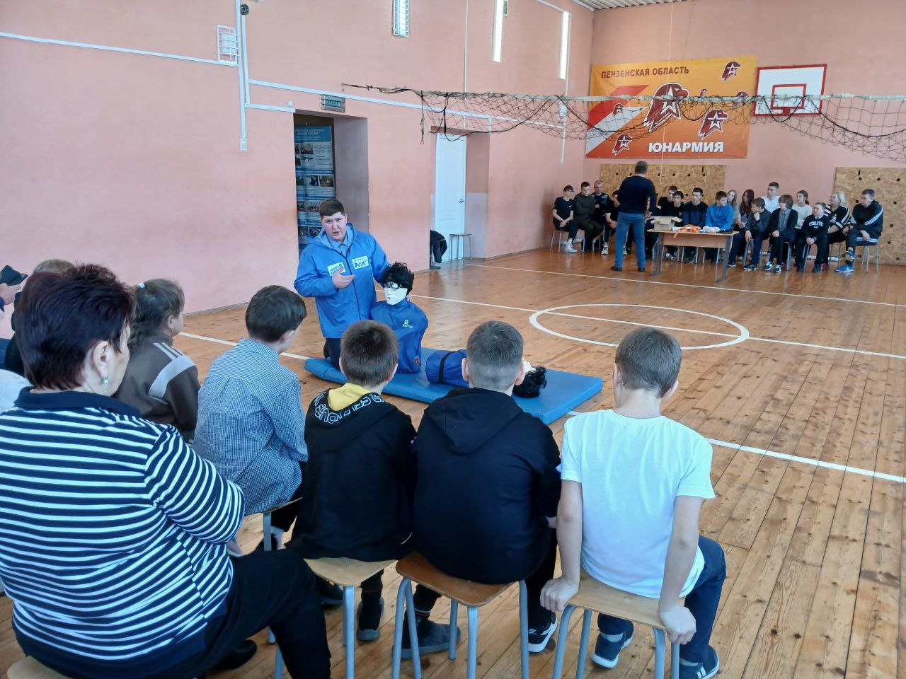 В Малосердобинском районе продолжается обучение жителей навыкам оказания первой помощи в рамках проекта «Готов к санитарной обороне».