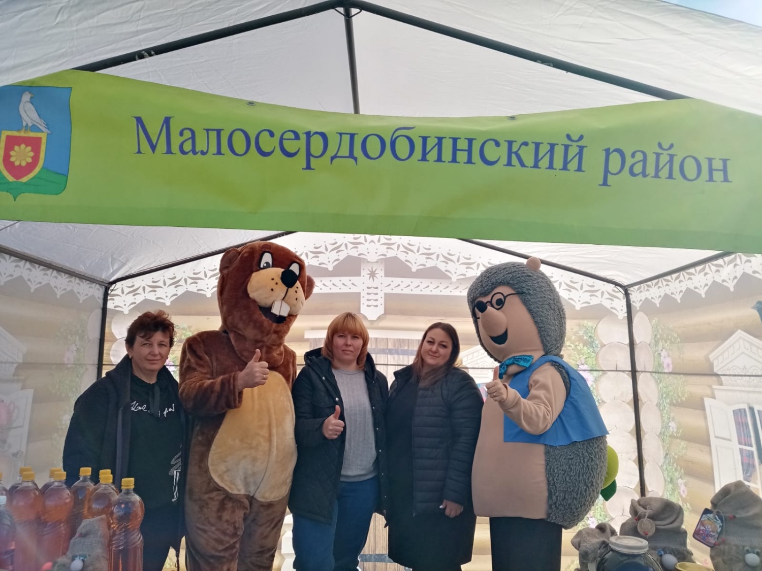 Товаропроизводители Малосердобинского района приняли участие ярмарка-презентация в городе Пензе 