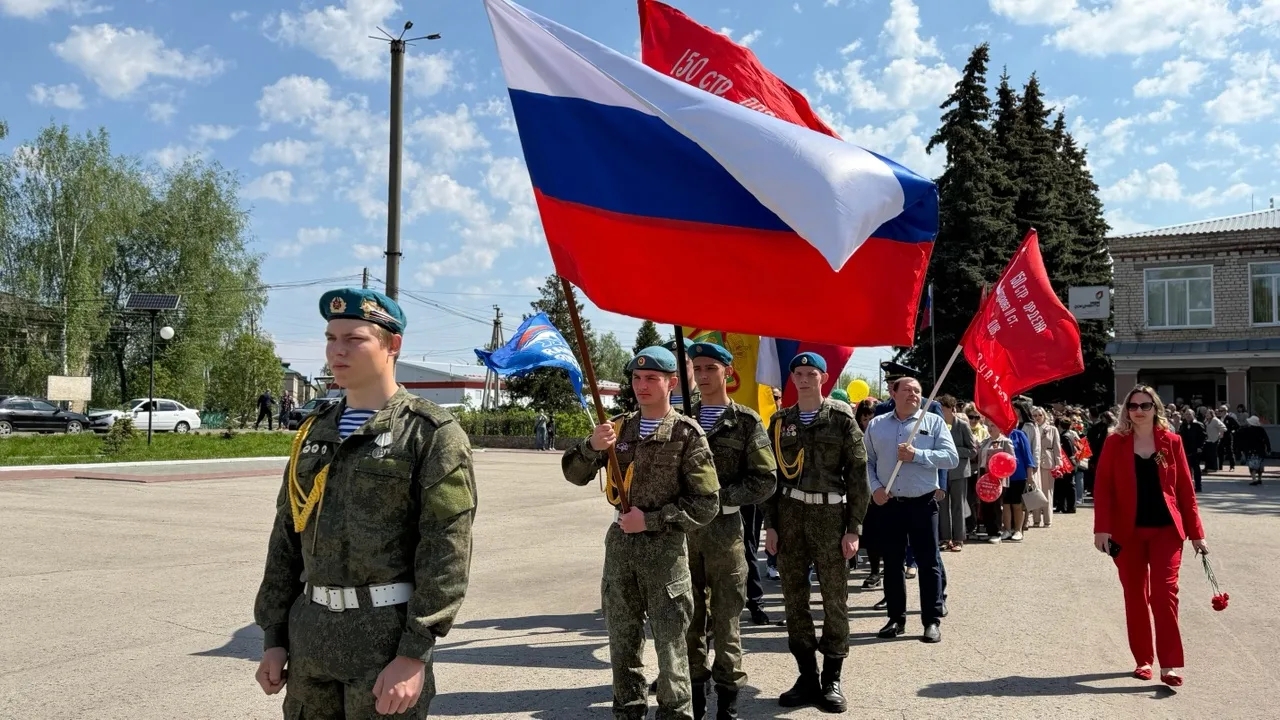 Торжественный митинг, посвящённый Дню Победы, прошёл в селе Малая Сердоба